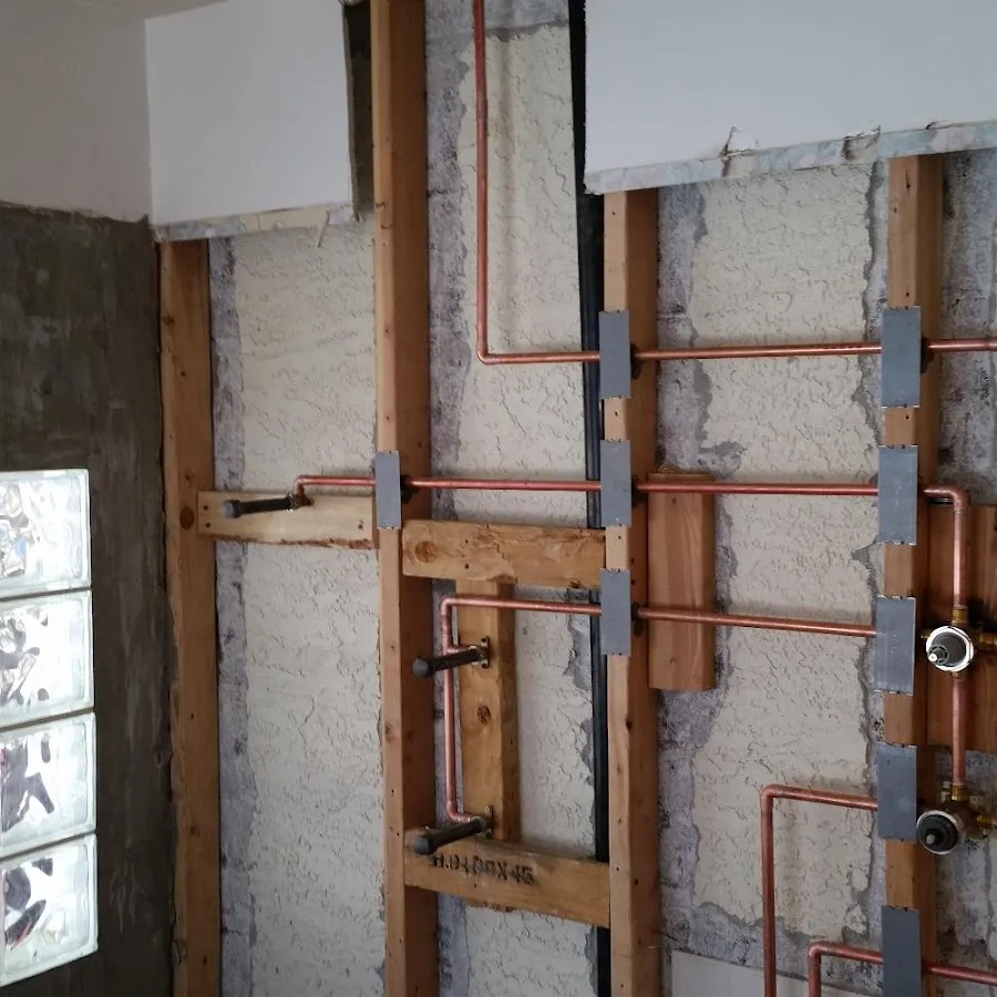 Copper pipe installation for Burst Pipe Repair in Fullerton